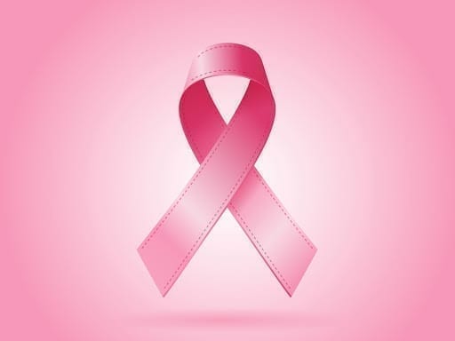 O laço é o símbolo do Outubro Rosa, campanha mundial que visa alertar para importância do diagnóstico do câncer de mama na fase inicial.