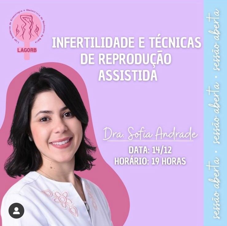 14.12.2021: Palestra Infertilidade e técnicas de Reprodução Assistida